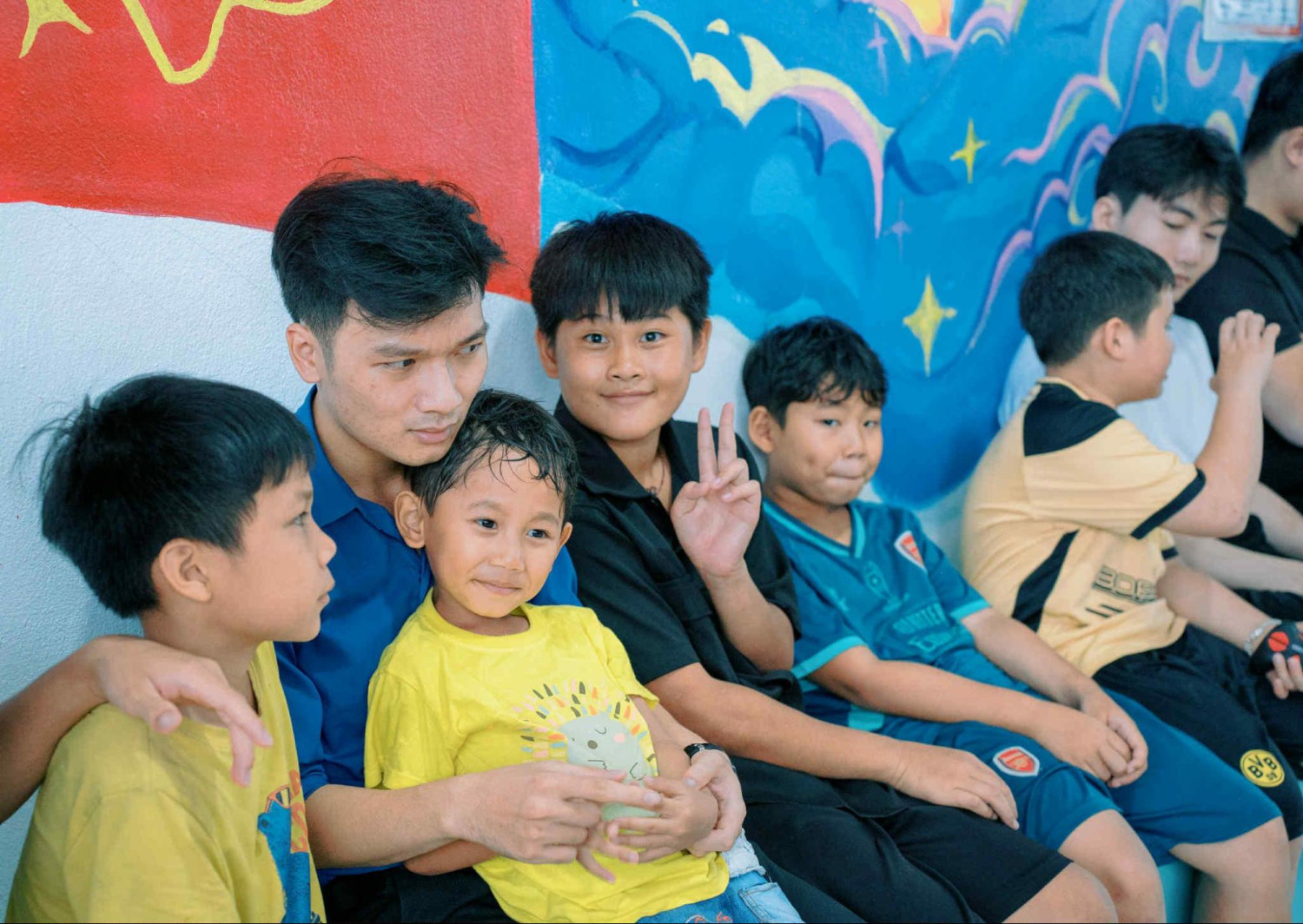 Một số em nhỏ tại trung tâm