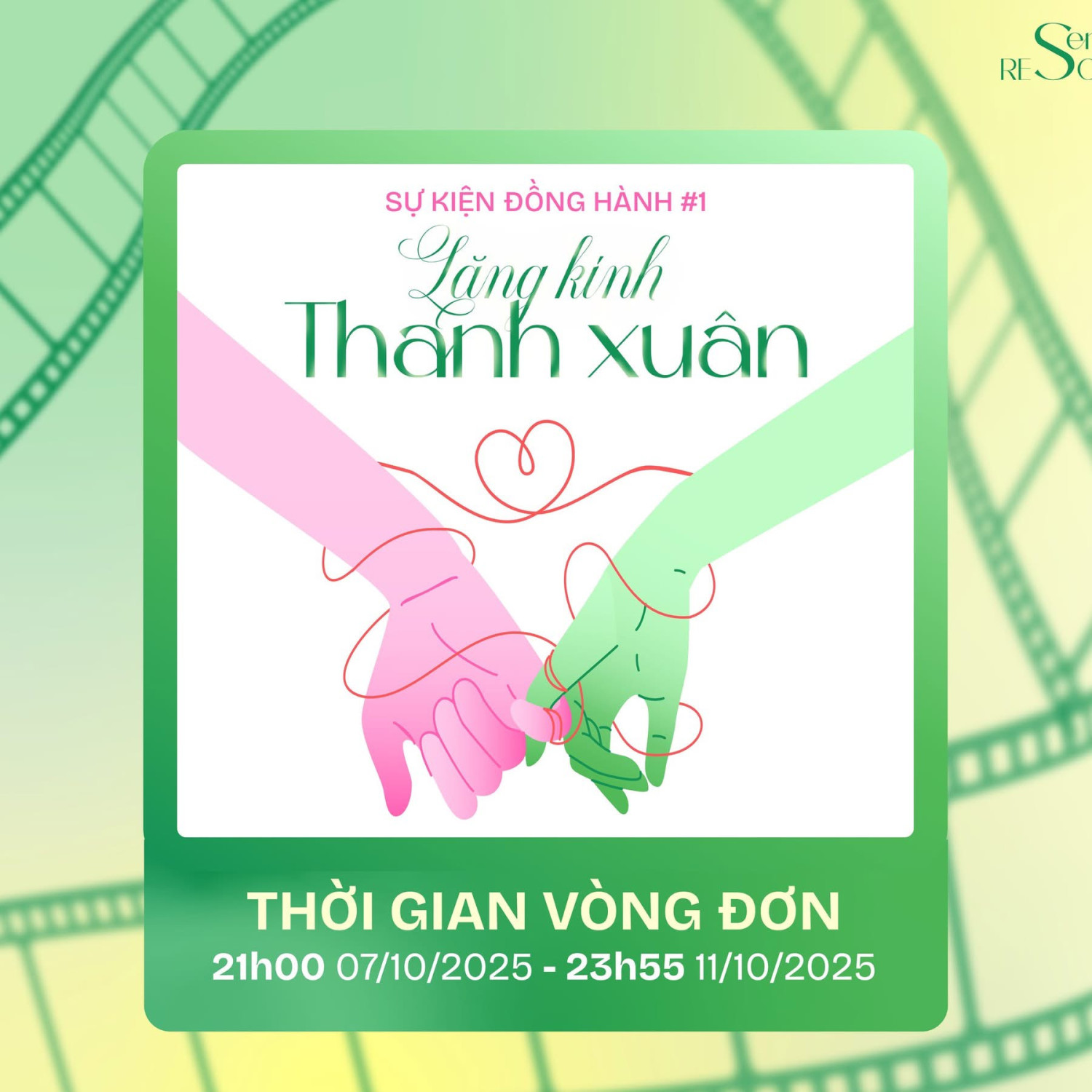Cuộc thi ảnh online “Lăng kính thanh xuân” được đăng tải trên fanpage thu hút đông đảo sự quan tâm của các bạn sinh viên (Ảnh: FPS 2025 - Sen’s Resonance).